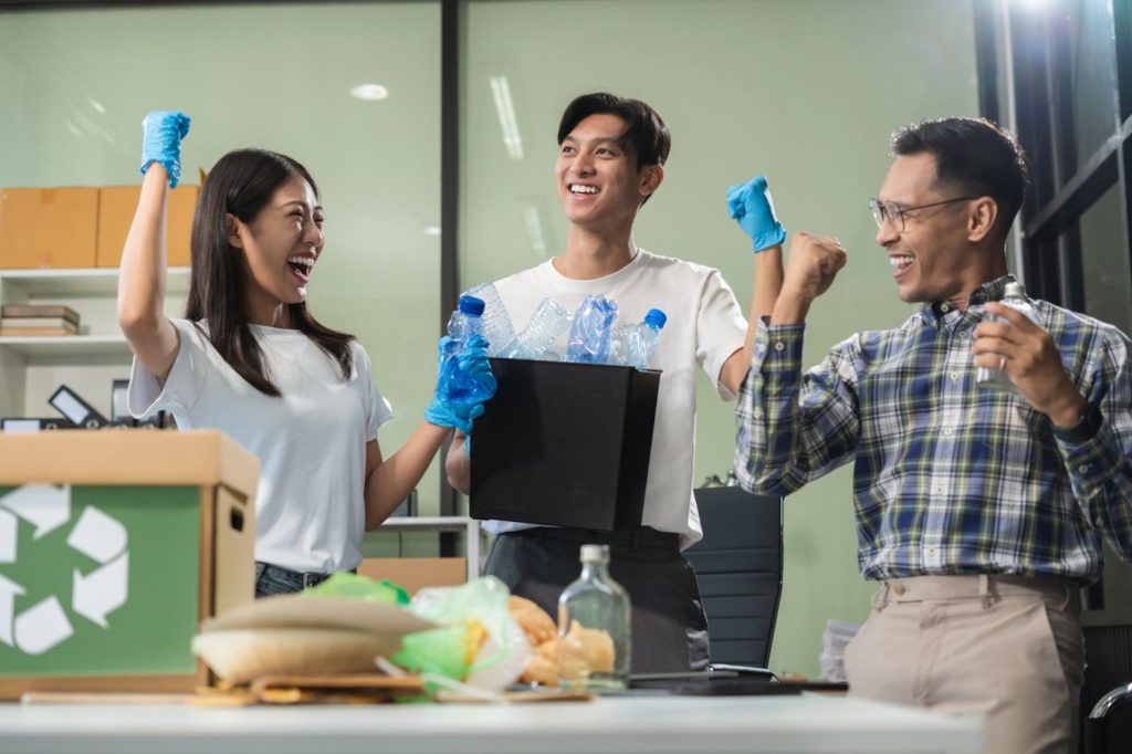 recycling in corporate