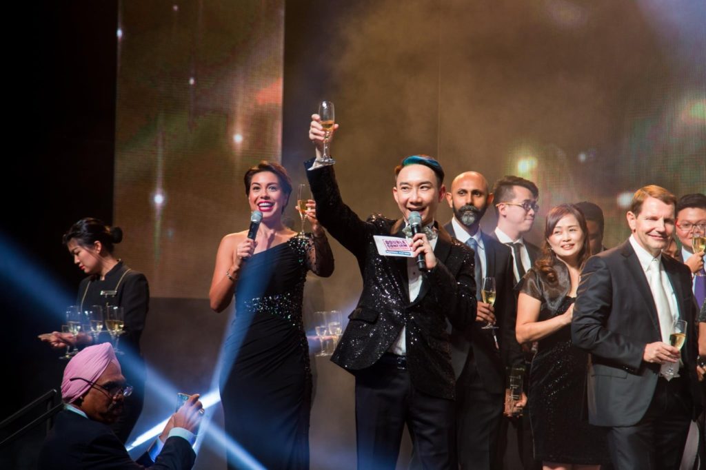 ending to a corporate event